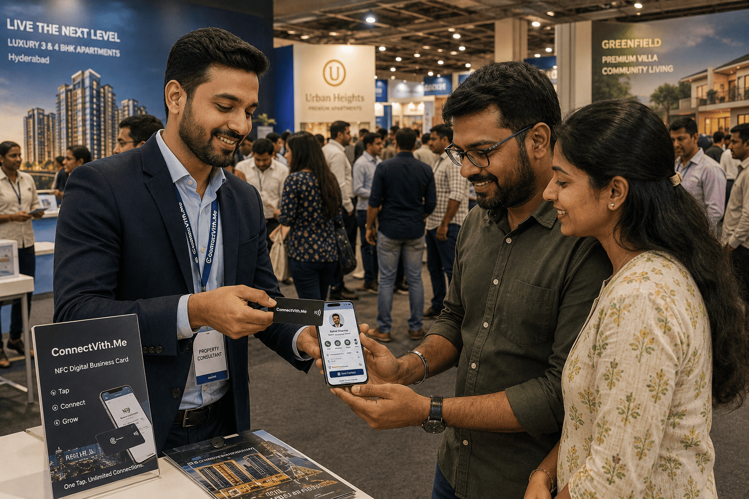 How Real Estate Agents in India Are Closing More Deals with NFC Business Cards